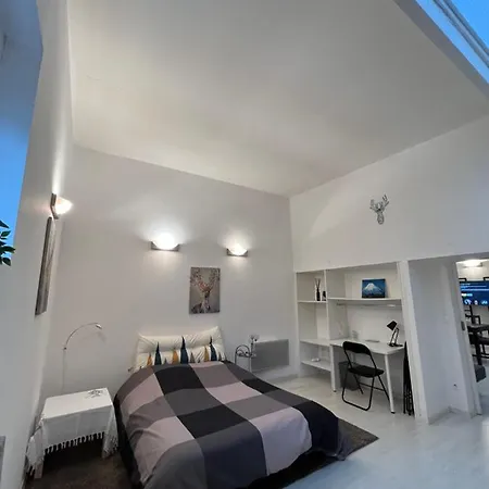 Apartamento Superbe 2p Proche Centre Avec Nouvelle Literie Et Parking Gratuit Dans La Rue